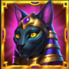 pharaohs vault hold and win cat symbol