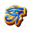 pharaons sun eye of horus symbol