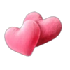 pick your valentine heart pillows symbol