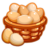 piggy balloons egg basket symbol