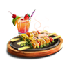 piggy party food symbol