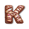 piggy party k symbol