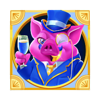 piggypop grand affair piggy billionaire symbol