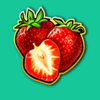 pin up 100 fruits strawberry symbol