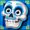pinata go go skull blue symbol