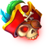 pirate pledge skull symbol