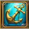 pirates cove plunder gold anchor symbol