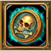pirates cove plunder gold skull coin symbol