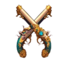 pirates of china guns symbol