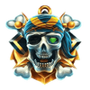 pirates plenty battle for gold skull symbol