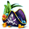 pirates plenty treasures of the seas hat symbol
