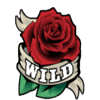 pistols and roses rose symbol