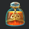 pixie magic orange potion symbol