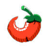pizza pizza pizza red chilli symbol