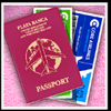 playa blanca passport symbol