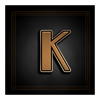 popnoir k symbol