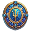 poseidons orb shield symbol
