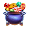 pot o pumpkins cauldron symbol