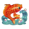 pragmatic play lucky panda koi fish symbol