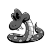 pray for three snake symbol