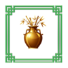 prosperity deluxeways gold bamboo vase symbol