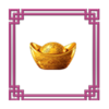 prosperity deluxeways gold ingot symbol