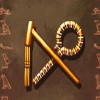 pyramids of egypt tools symbol