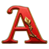 queen of athens letter a symbol