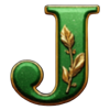 queen of athens letter j symbol