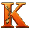 queen of athens letter k symbol
