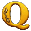queen of athens letter q symbol