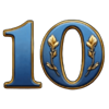 queen of athens number 10 symbol