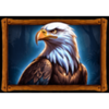 queen of beasts eagle portrait symbol