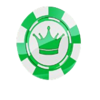 queen of cards green symbol