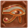 queen of egypt exotic wilds eye of horus symbol