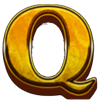 queen of greece gold q symbol