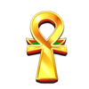 queen of the 3 pyramids cash collect ankh symbol