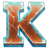 queen of the arctic letter k symbol
