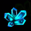queen of the crystal rays blue crystal symbol