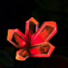 queen of the crystal rays red crystal symbol