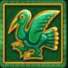queen of the sun green bird symbol