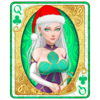 queens of cards xmas special club queen symbol
