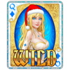 queens of cards xmas special wild diamond symbol