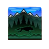 quick hit ultra pays wolf mountain forest symbol