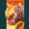 raging rhino megaways rhino symbol