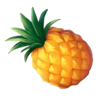 rainbow fruit flowin pineapple symbol