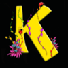 rainbow lady k symbol