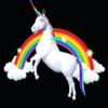 rainbow lady unicorn symbol