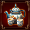 rake it in pots of gold tea pot symbol