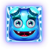 reactoonz blitzways blue character symbol